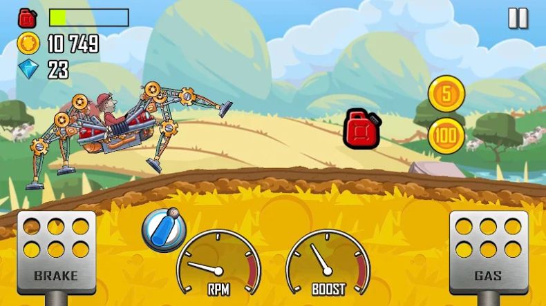 Hình ảnh Hill Climb Racing MOD